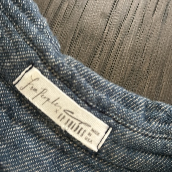 Free People Chambray Tunic Dress - Picture 2 of 4